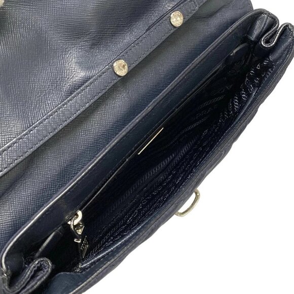 Auth PRADA - 1BH584 Black Nylon Shoulder Bag - Picture 7 of 12